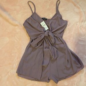BRAND NEW. Dusty Purple Romper